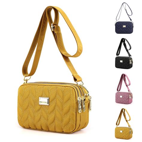 Women's Yellow Crossbody Bags 